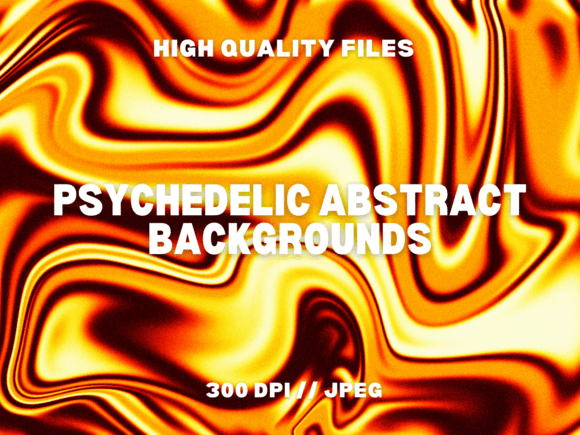 10 Psychedelic Abstract Backgrounds: Unlock Groovy Visual Energy