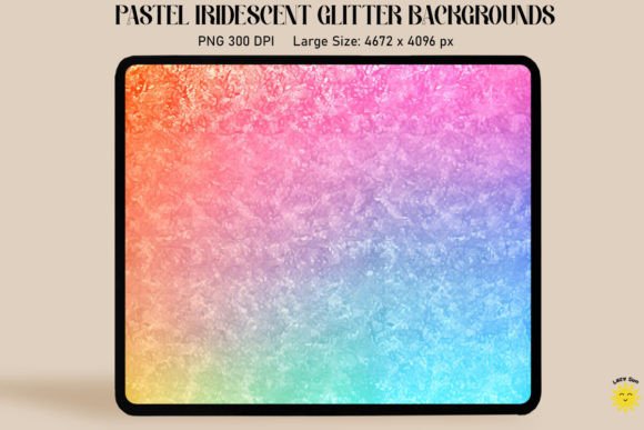 Designing with Dimension: Using Pastel Ombre Iridescent Backgrounds