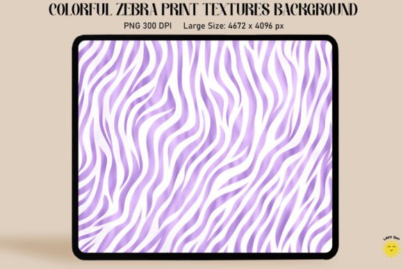 Pastel Purple Zebra Print Backgrounds: A Creative Asset