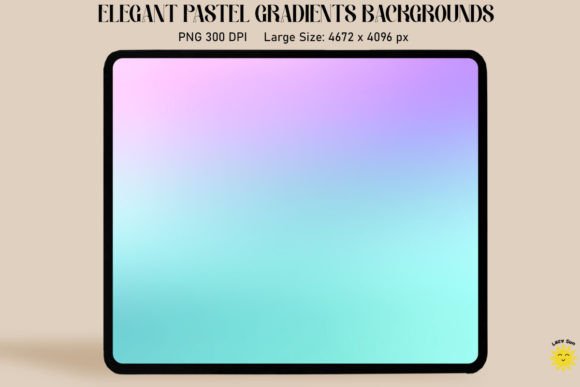 Soft Serenity: The Appeal of Blue Purple Pastel Gradient Backgrounds