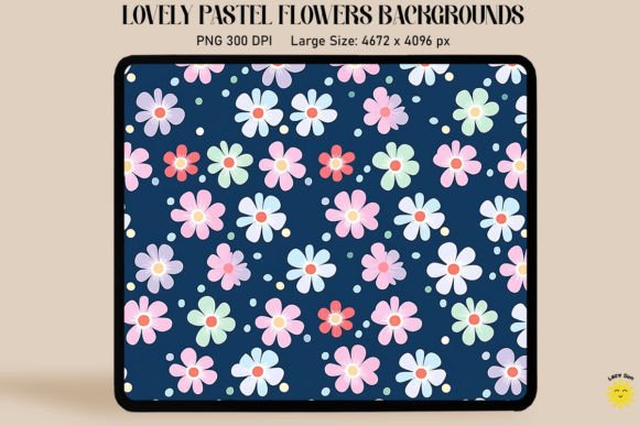 The Soft Power of Simple Cute Pastel Flowers Backgrounds