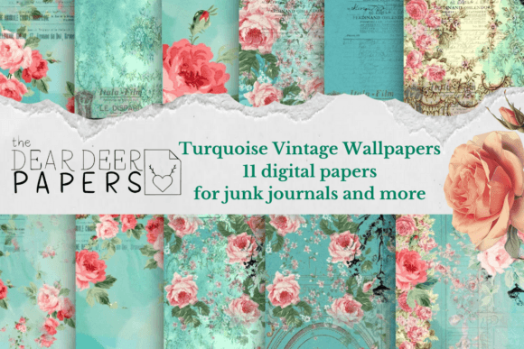 Turquoise Vintage Wallpapers: A Designer's Guide