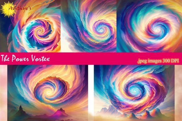 Unleash Dynamic Energy with The Power Vortex - Backgrounds