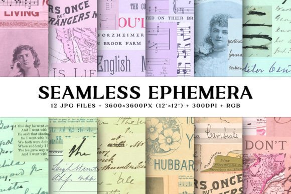 Unleashing Soft Creativity: The Versatility of Pastel Ephemera Backgrounds